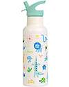 A Little Lovely Company Borraccia Termica in Acciaio Inossidabile - 500 ml - Giungla Borracce Termiche