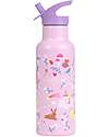 A Little Lovely Company Borraccia Termica in Acciaio Inossidabile - 500 ml - Principesse Borracce Termiche