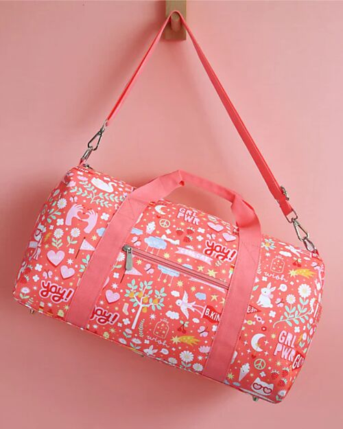 A Little Lovely Company Borsa da Viaggio - Fun - Dimensione Cabina 45x25x22.5cm Borse da Viaggio