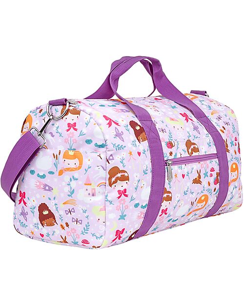 A Little Lovely Company Borsa da Viaggio - Principesse - Dimensione Cabina 46x25x22.5cm Borse da Viaggio