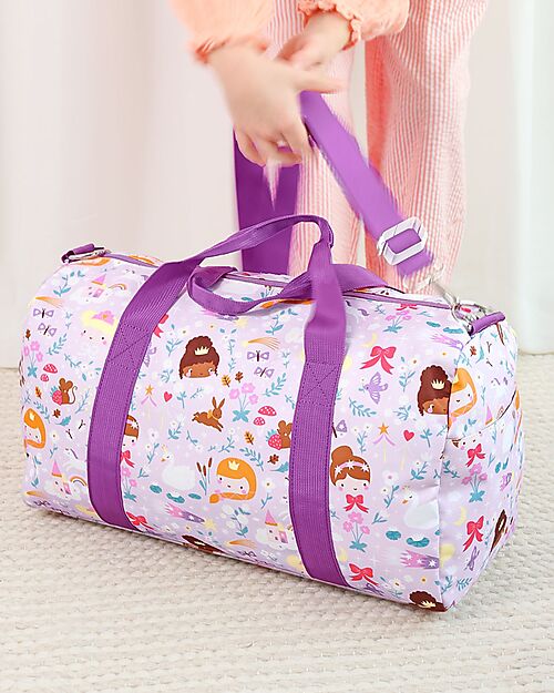 A Little Lovely Company Borsa da Viaggio - Principesse - Dimensione Cabina 46x25x22.5cm Borse da Viaggio