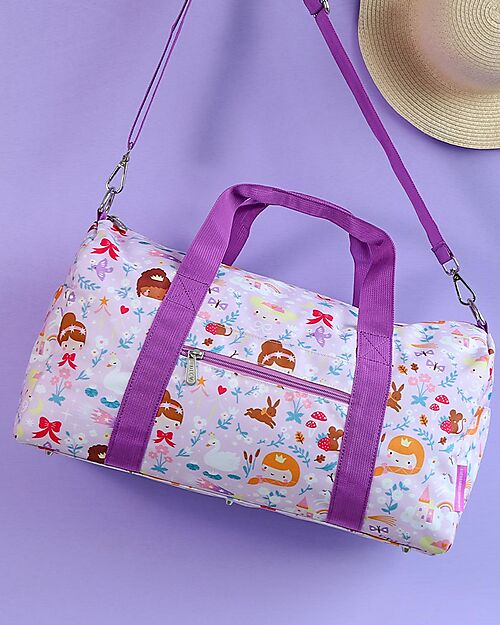 A Little Lovely Company Borsa da Viaggio - Principesse - Dimensione Cabina 46x25x22.5cm Borse da Viaggio