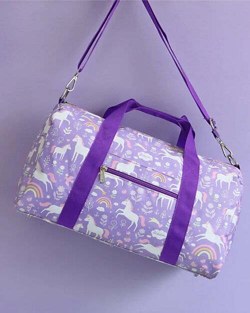 A Little Lovely Company Borsa da Viaggio - Unicorn Dreams - Dimensione Cabina 45x25x22.5cm Borse da Viaggio
