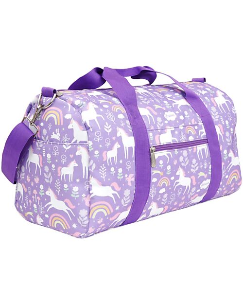 A Little Lovely Company Borsa da Viaggio - Unicorn Dreams - Dimensione Cabina 45x25x22.5cm Borse da Viaggio