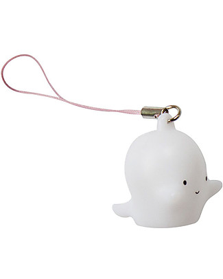 A Little Lovely Company Ciondolo Charm, Fantasmino - Bianco null