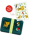 A Little Lovely Company Contenitore Porta Pranzo da Decorare, Tigre - Senza BPA! Porta Merenda