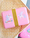 A Little Lovely Company Contenitore Porta Pranzo da Decorare - Unicorno - Senza BPA! Porta Merenda