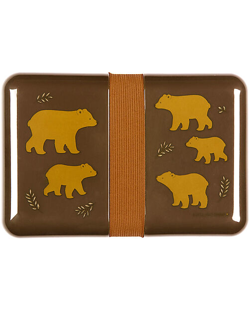 A Little Lovely Company Contenitore Porta Pranzo - Orsi - Senza BPA! Porta Merenda