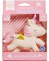 A Little Lovely Company Gioco da Dentizione, Unicorno Bianco - 100% Gomma Naturale Massaggiagengive