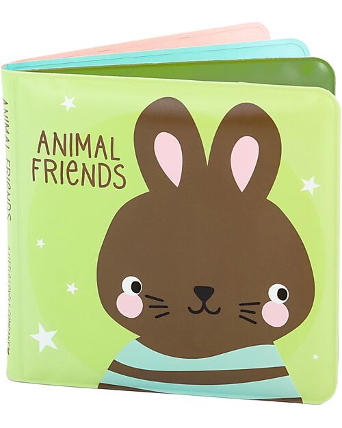 A Little Lovely Company Gioco Libro da Bagno - Animal Friends Giochi Bagno