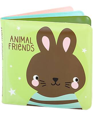 A Little Lovely Company Gioco Libro da Bagno - Animal Friends Giochi Bagno