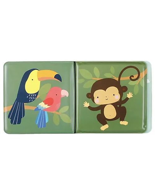 A Little Lovely Company Gioco Libro da Bagno - Jungle Friends Giochi Bagno