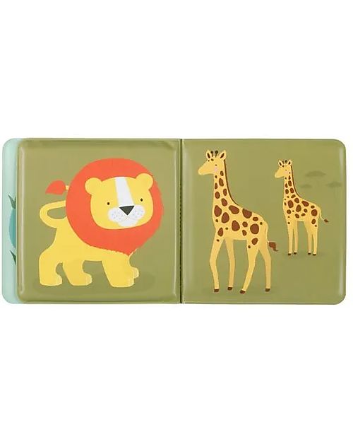 A Little Lovely Company Gioco Libro da Bagno - Jungle Friends Giochi Bagno