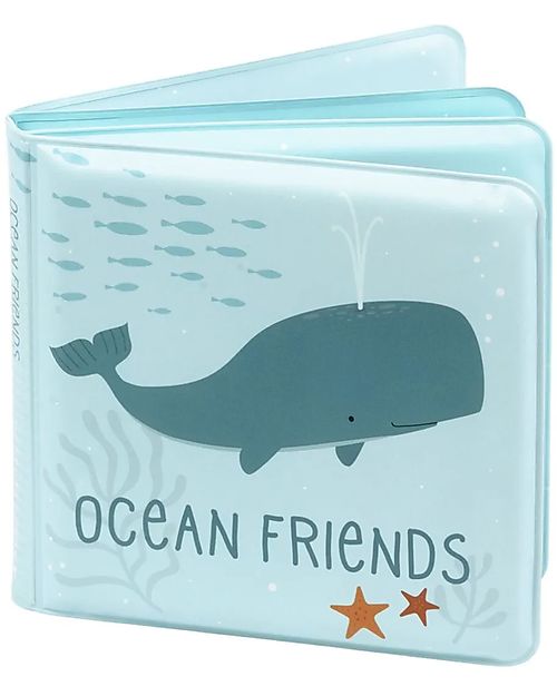 A Little Lovely Company Gioco Libro da Bagno - Ocean Friends Giochi Bagno