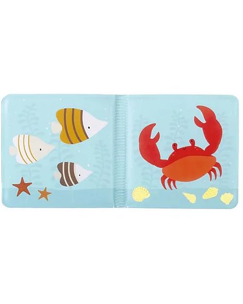 A Little Lovely Company Gioco Libro da Bagno - Ocean Friends Giochi Bagno
