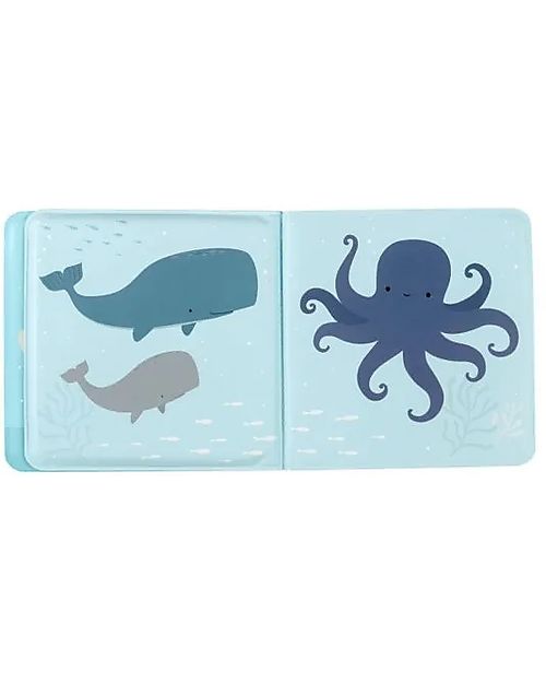 A Little Lovely Company Gioco Libro da Bagno - Ocean Friends Giochi Bagno