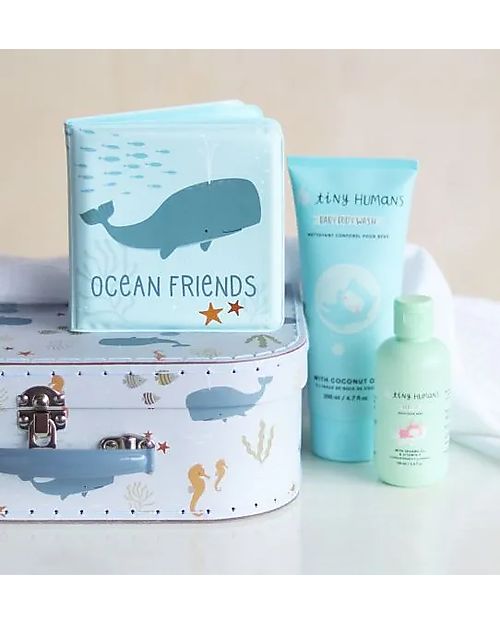 A Little Lovely Company Gioco Libro da Bagno - Ocean Friends Giochi Bagno