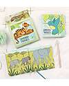 A Little Lovely Company Gioco Libro da Bagno - Savanna friends - Si Colora al Contatto con l'Acqua! Giochi Bagno