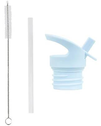 A Little Lovely Company Kit Tappo Cannuccia e Scovolino - Trattore Accessori Borracce