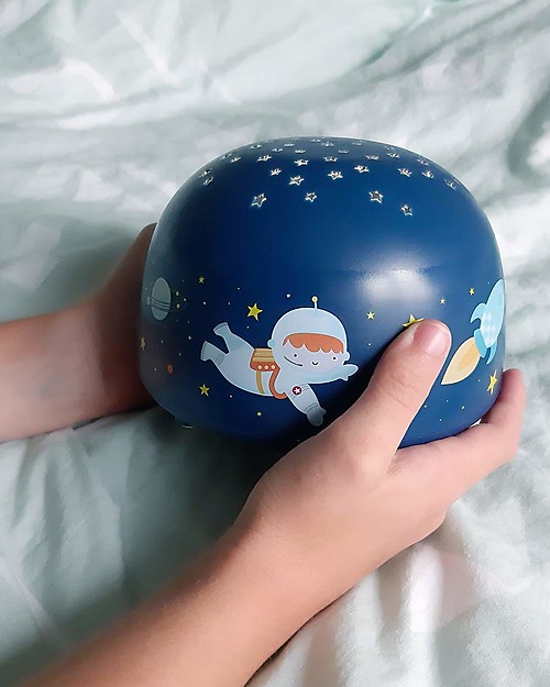 A Little Lovely Company Luce LED Proiettore, Spazio - Stelle Lampade da Notte
