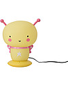 A Little Lovely Company Luce Notte Ricaricabile, Farfalla - Giallo e Rosa Lampade da Comodino