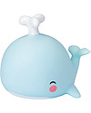 A Little Lovely Company Luce Piccola LED, Balenottera - Celeste Lampade da Comodino