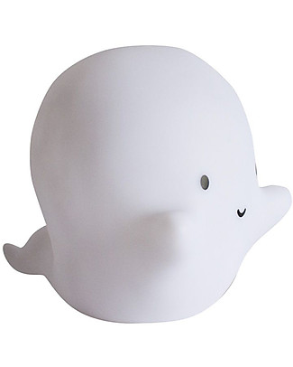 A Little Lovely Company Luce Piccola LED, Fantasma - Bianco Lampade Comodino