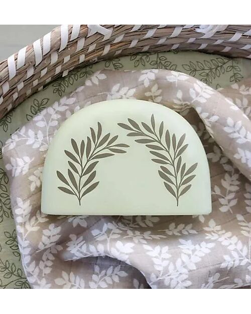 A Little Lovely Company Luce Piccola LED - Foglie Arcobaleno - Timer Spegnimento 15Min Lampade da Comodino