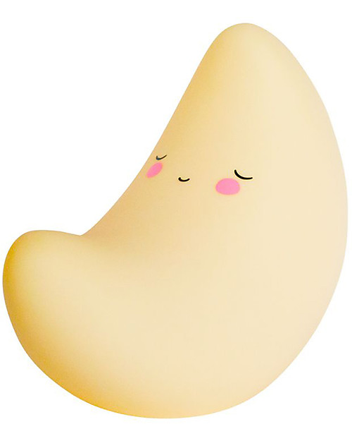 A Little Lovely Company Luce Piccola LED, Luna - Giallo Lampade da Comodino