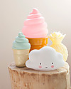 A Little Lovely Company Luce Piccola LED, Nuvoletta - Bianco Lampade da Comodino
