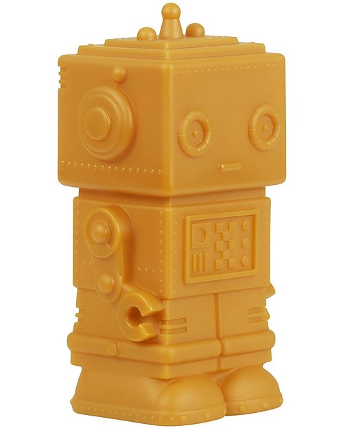 A Little Lovely Company Luce Piccola LED - Robot - Aztec Gold Lampade da Comodino