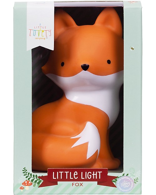 A Little Lovely Company Luce Piccola LED - Volpe Lampade da Comodino