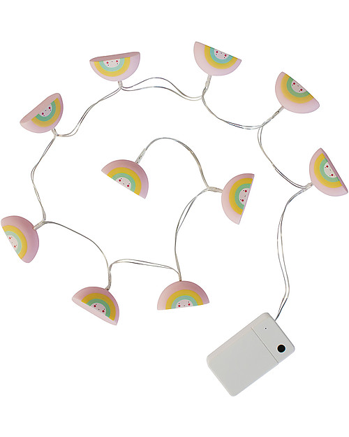 A Little Lovely Company Lucine LED a Ghirlanda, Arcobaleni - Arcobaleno Decorazioni Natalizie