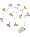 A Little Lovely Company Lucine LED a Ghirlanda, Arcobaleni - Arcobaleno Decorazioni Natalizie