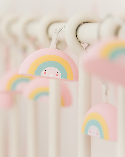 A Little Lovely Company Lucine LED a Ghirlanda, Arcobaleni - Arcobaleno Decorazioni Natalizie