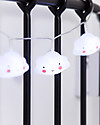 A Little Lovely Company Lucine LED a Ghirlanda, Nuvolette - Bianco Lampade da Parete