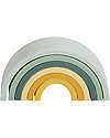 A Little Lovely Company OUTLET - Arcobaleno Impilabile in Silicone  Alimentare - Verde - Pezzo di Showroom Giochi per Neonati_