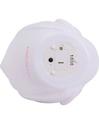 A Little Lovely Company OUTLET Luce Piccola LED, Cigno - Bianco - Pezzo di Showroom Lampade Comodino