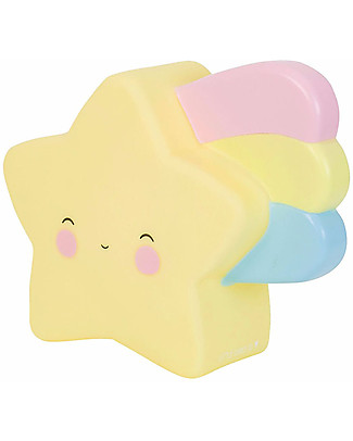 A Little Lovely Company OUTLET Salvadanaio, Stella Cadente - Giallo - Pezzo di Showroom Salvadanai