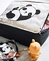 A Little Lovely Company OUTLET Valigetta Glitter, Panda - 42 x 31 x 15 cm - Pezzo di Showroom Borse da Viaggio