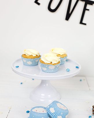 A Little Lovely Company Piccola Alzatina per Dolci - Bianco Piatti e Scodelle