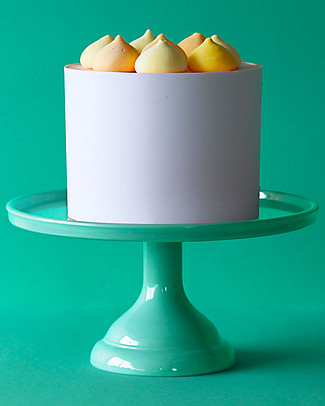 A Little Lovely Company Piccola Alzatina per Dolci - Menta Piatti e Scodelle