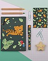 A Little Lovely Company Piccolo Set da Scrivania, Tigre (Quaderno, Notebook, Penna) Giochi Creativi