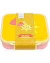 A Little Lovely Company Porta Pranzo 3 Scomparti -Stelle Cadenti - 17 x 5 x 18 cm Porta Merenda