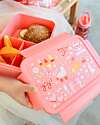 A Little Lovely Company Porta Pranzo Bento - Fun - Scomparti Estraibili Porta Merenda