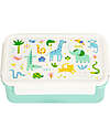 A Little Lovely Company Porta Pranzo Bento - Giungla - Scomparti Estraibili Porta Merenda