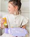 A Little Lovely Company Porta Pranzo Bento - Unicorn Dreams - Scomparti Estraibili Porta Merenda