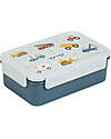 A Little Lovely Company Porta Pranzo Bento - Veicoli - con Scomparti Estraibili Porta Merenda