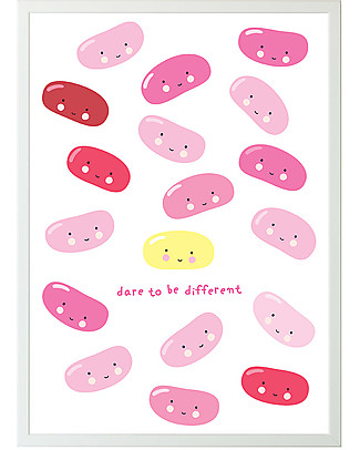 A Little Lovely Company Poster per Cameretta, Caramelle di Gelatina - A3 Posters