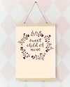A Little Lovely Company Poster Sweetchild - 50x70 cm Decorazioni da Parete